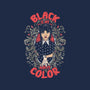 Black Is My Happy Color-womens fitted tee-turborat14