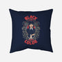 Black Is My Happy Color-none removable cover w insert throw pillow-turborat14