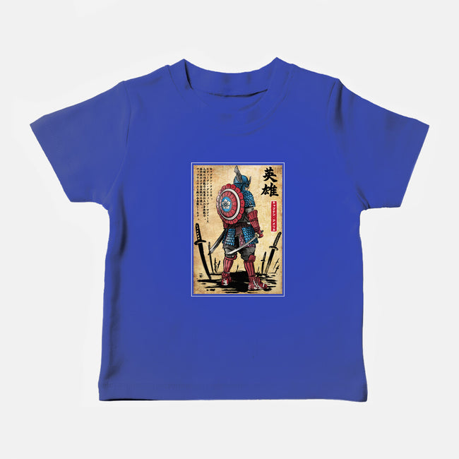 Captain Samurai-baby basic tee-DrMonekers