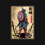 Captain Samurai-womens v-neck tee-DrMonekers
