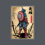 Captain Samurai-womens v-neck tee-DrMonekers
