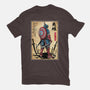 Captain Samurai-womens basic tee-DrMonekers