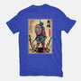 Captain Samurai-womens fitted tee-DrMonekers