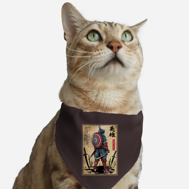Captain Samurai-cat adjustable pet collar-DrMonekers