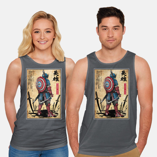 Captain Samurai-unisex basic tank-DrMonekers