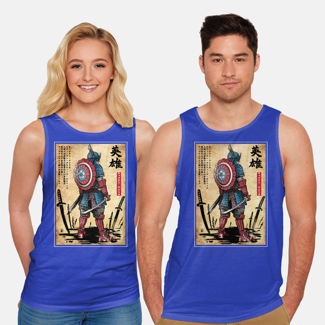 Captain Samurai-unisex basic tank-DrMonekers