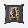 Captain Samurai-none removable cover w insert throw pillow-DrMonekers