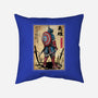 Captain Samurai-none removable cover w insert throw pillow-DrMonekers