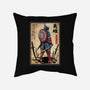 Captain Samurai-none removable cover throw pillow-DrMonekers