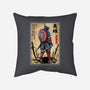 Captain Samurai-none removable cover throw pillow-DrMonekers