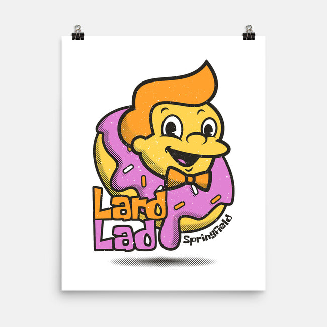 Lard Lad-none matte poster-se7te