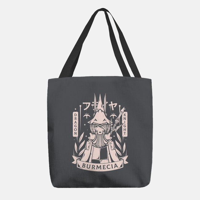 Freya Dragon Knight-none basic tote bag-Alundrart