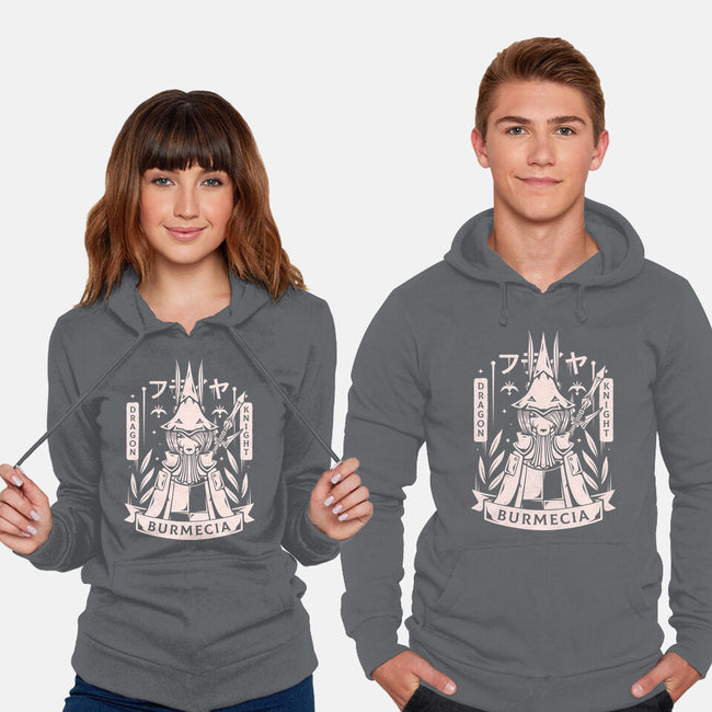 Freya Dragon Knight-unisex pullover sweatshirt-Alundrart