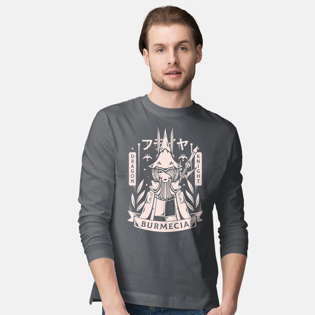 Freya Dragon Knight-mens long sleeved tee-Alundrart