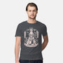 Freya Dragon Knight-mens premium tee-Alundrart