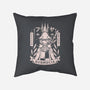 Freya Dragon Knight-none removable cover w insert throw pillow-Alundrart