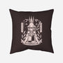 Freya Dragon Knight-none removable cover w insert throw pillow-Alundrart