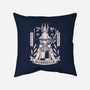 Freya Dragon Knight-none removable cover w insert throw pillow-Alundrart