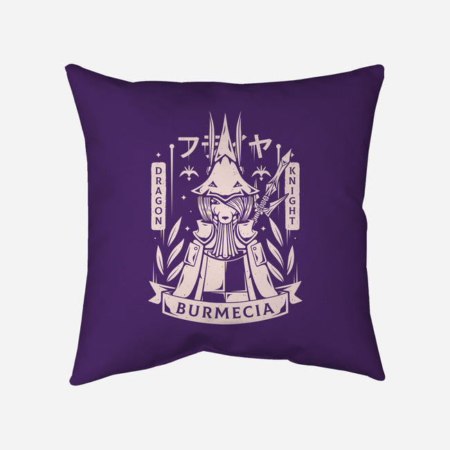 Freya Dragon Knight-none removable cover w insert throw pillow-Alundrart