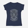 Freaks Academy-womens v-neck tee-Olipop