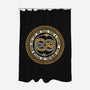 Never Ending Emblem-none polyester shower curtain-momma_gorilla