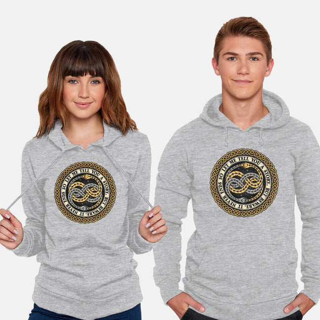 Never Ending Emblem-unisex pullover sweatshirt-momma_gorilla