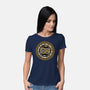 Never Ending Emblem-womens basic tee-momma_gorilla