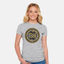 Never Ending Emblem-womens fitted tee-momma_gorilla
