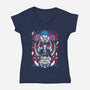 Game Of Deaths-womens v-neck tee-constantine2454