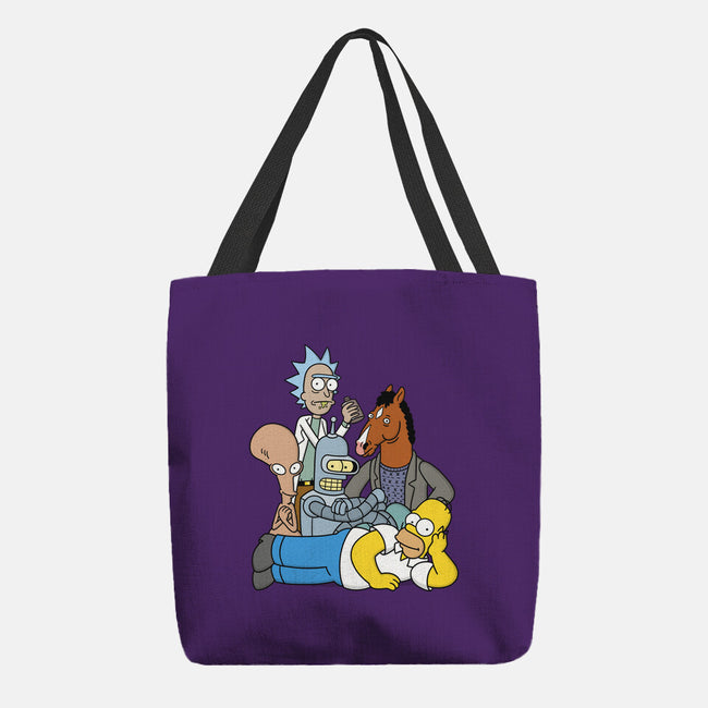 The Breakfast Drinkers-none basic tote bag-Barbadifuoco