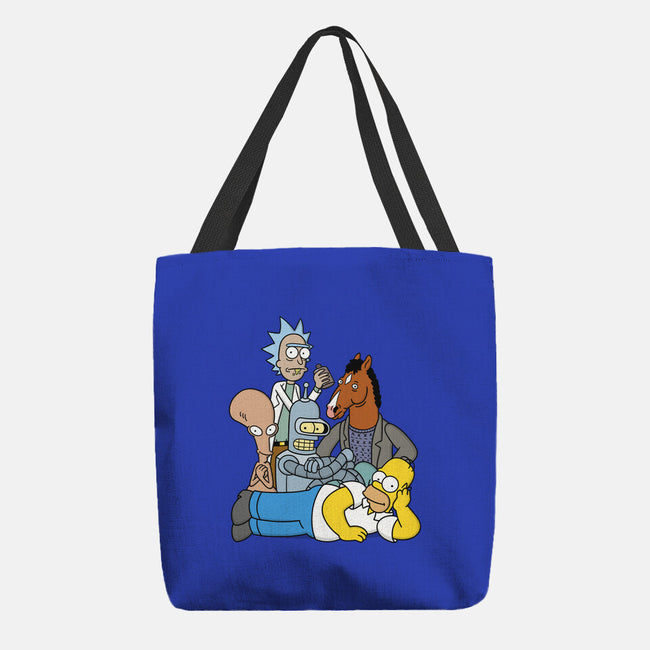 The Breakfast Drinkers-none basic tote bag-Barbadifuoco