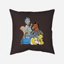 The Breakfast Drinkers-none removable cover throw pillow-Barbadifuoco