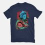 The Demon And The Slayer-womens fitted tee-nickzzarto