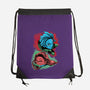 The Demon And The Slayer-none drawstring bag-nickzzarto