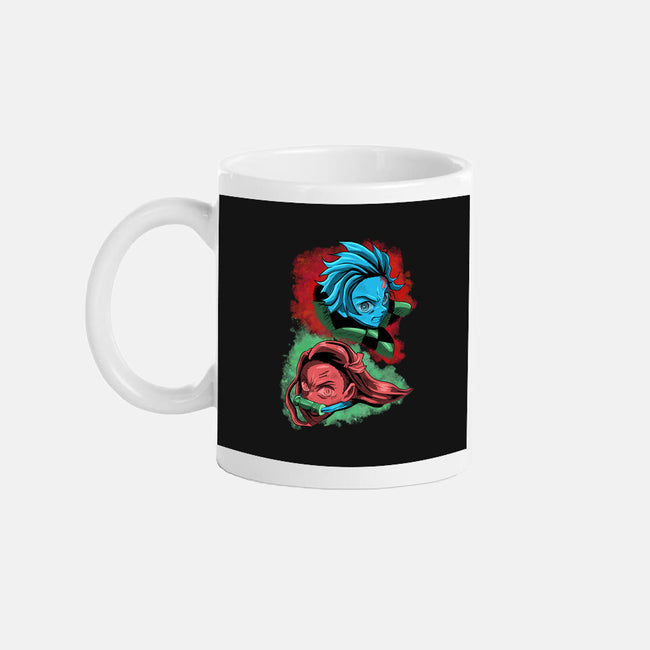 The Demon And The Slayer-none mug drinkware-nickzzarto