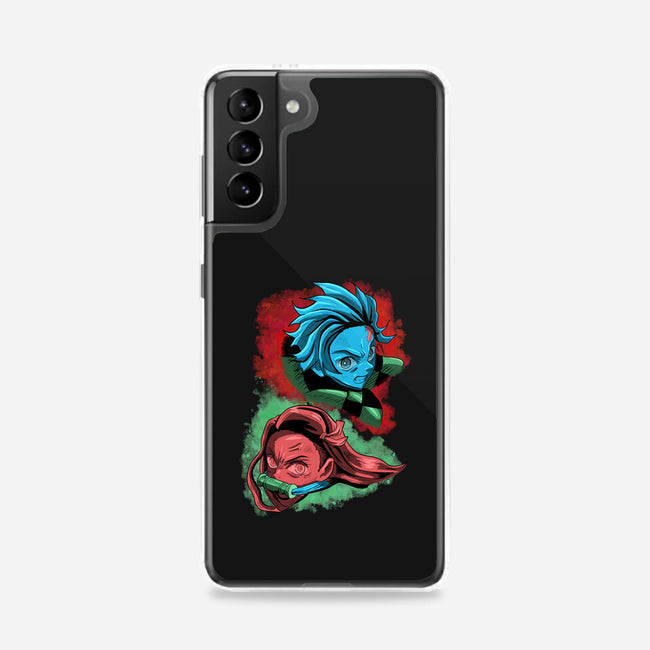 The Demon And The Slayer-samsung snap phone case-nickzzarto