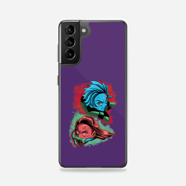 The Demon And The Slayer-samsung snap phone case-nickzzarto