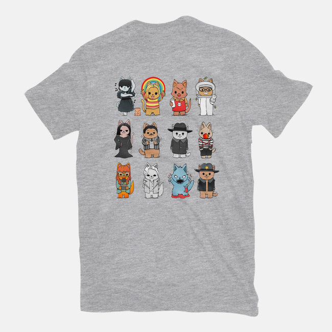 Family Kittens-womens basic tee-Vallina84