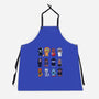 Family Kittens-unisex kitchen apron-Vallina84