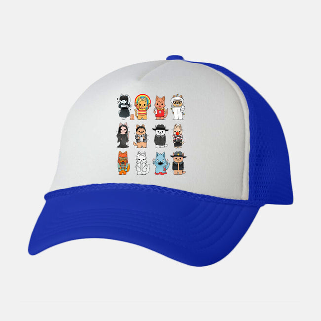 Family Kittens-unisex trucker hat-Vallina84