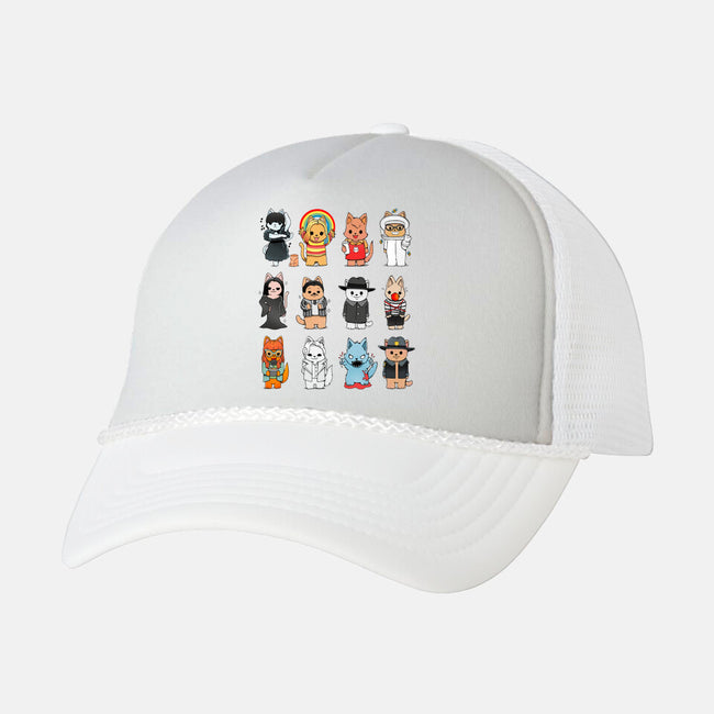 Family Kittens-unisex trucker hat-Vallina84