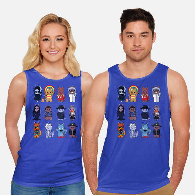 Family Kittens-unisex basic tank-Vallina84