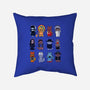 Family Kittens-none removable cover w insert throw pillow-Vallina84