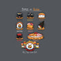 Sushi Type-none removable cover w insert throw pillow-Vallina84