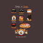 Sushi Type-none removable cover w insert throw pillow-Vallina84