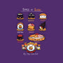 Sushi Type-none removable cover w insert throw pillow-Vallina84