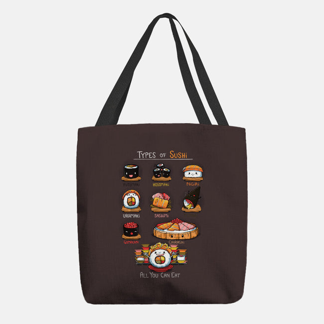 Sushi Type-none basic tote bag-Vallina84