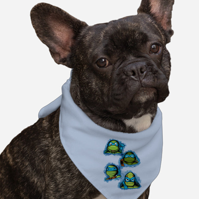 Blue Generation-dog bandana pet collar-nickzzarto