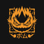 Fireball Bomb-none removable cover w insert throw pillow-Alundrart