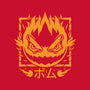 Fireball Bomb-none removable cover w insert throw pillow-Alundrart